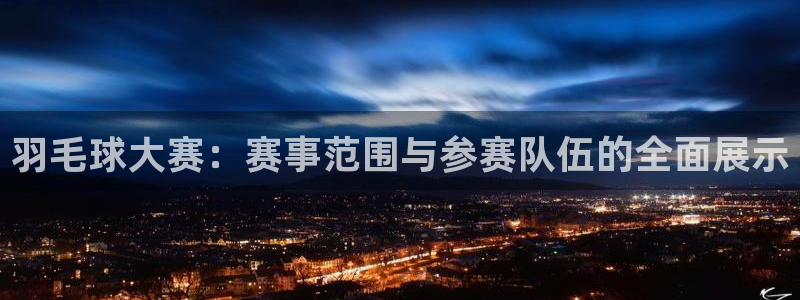  羽毛球大赛：赛事范围与参赛队伍的全面展示